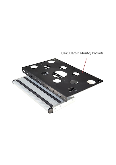 Bustronic Pickpath 455mm Katlanır Çekme Karavan Basamağı
