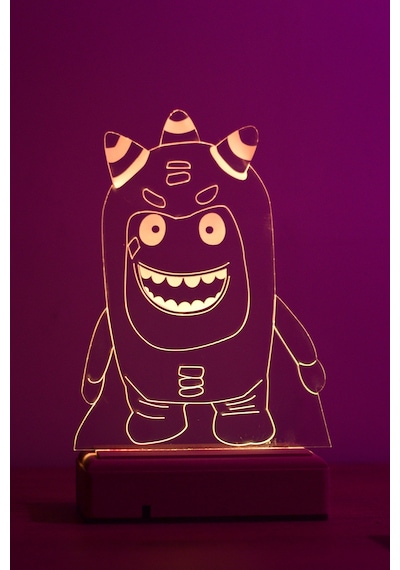 Çocuklar Için Hediye Oddbods 16 Renk Gece Lambası