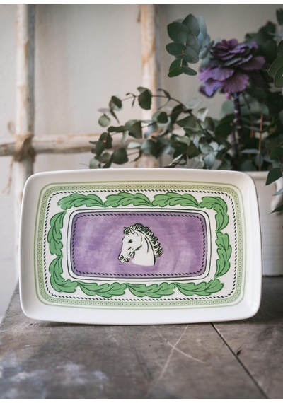 The Mia Provence Dikdörtgen Servis 34x25 Cm
