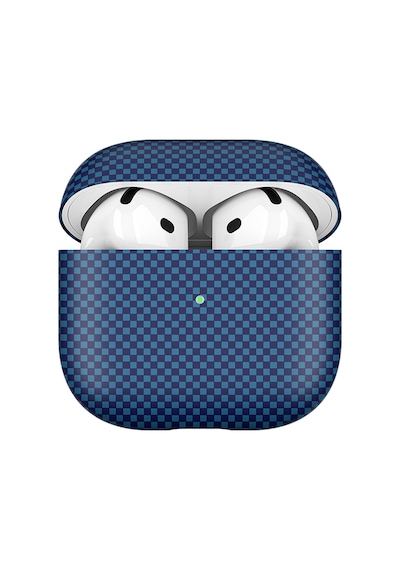 Apple Uyumlu AirPods 4 Airbag 43 600d Karbon Fiber Kulaklık Kılıfı