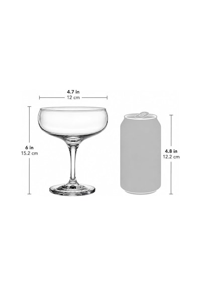 Margarita Bardağı Seti, Şeffaf Cam, 2'li Kokteyl Kadehi Martini Bardağı Bulaşık Makinasında Yıkanabilir Dayanıklı Cam Daiqivi Frozen Sunumlar