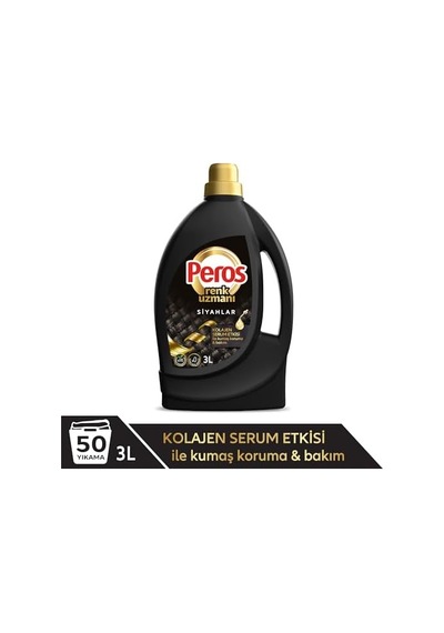 Renk Uzmanı Siyahlılar Sıvı Bakım Deterajını 3000 Ml 0.75 LT - 2.5 LT - 12 KG 99163766