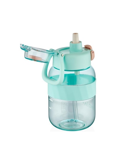 Shotay Pipetli Su Matarası Tritan Turkuaz 700ml