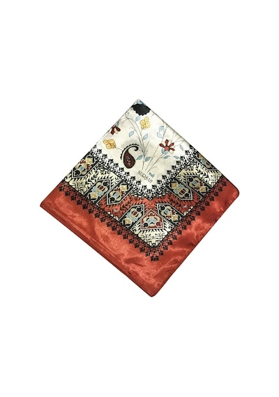 Yenisinial Nurşah Polyester Eşarp Desen 1 Mavi