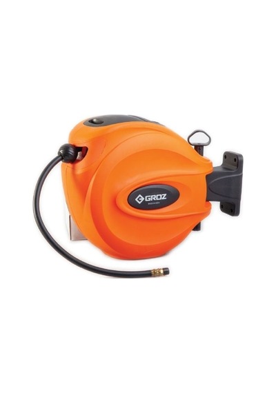 GROZ Hava/Su Hortum Makarası HRP/AW/15M/3-8/B