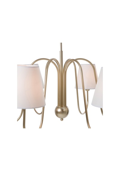 Mudo Home Chamber 6'lı Avize 80 Cm Beyaz