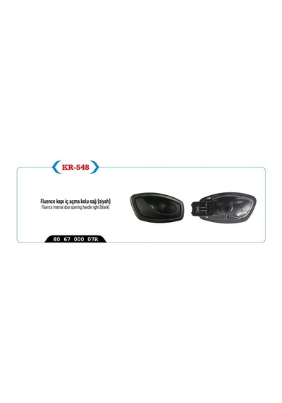 Kapı Açma Kolu İç Sağ Fluence Clio Iv 8698904305486 806700007r