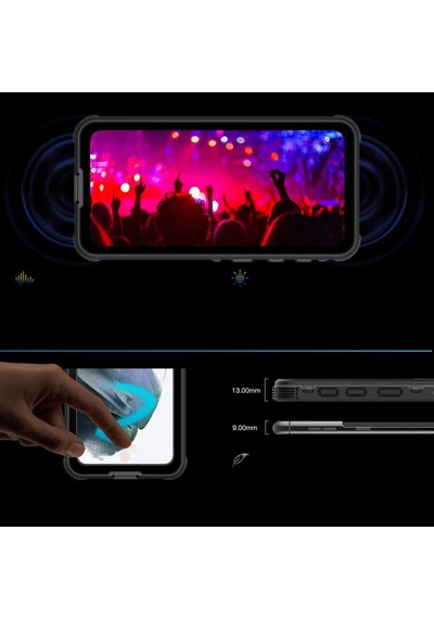 Galaxy S21 Plus Kılıf 1-1 Su Geçirmez Kılıf (505349664) Siyah