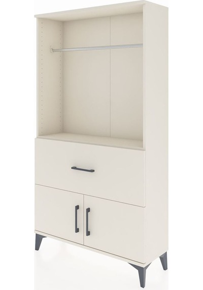 Arges Dolap Tek Raflı Tek Çekmeceli Tek Askılı 88x30x163 Ayta... Aytaşı Arges Dolap Tek Raflı Tek Çekmeceli Tek Askılı 88x30x163 Ayta... Aytaşı