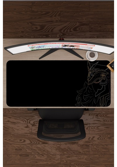 Capitano Genshin Impact Anime Oyuncu V1 - 90x40 Xxl Gaming Mouse Pad Fare Altlığı