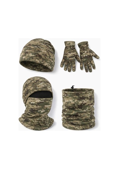 Sıngle Sword Polar Bere Eldiven Boyunluk Ve Kar Maskesi Multicam - 812257773 Multicam