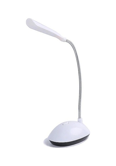 Portatif Taşınabilir Pilli Masa Lambası Beyaz Led Işıklı Mini Masa Lambası Beyaz Beyaz