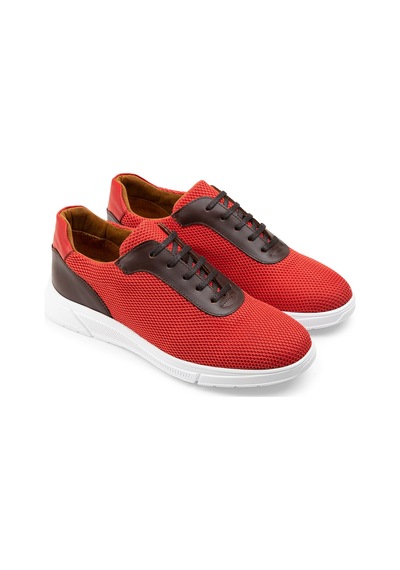 Deery Kırmızı Spor Sneaker Erkek Ayakkabı - 01879Mkrmc01 Kırmızı