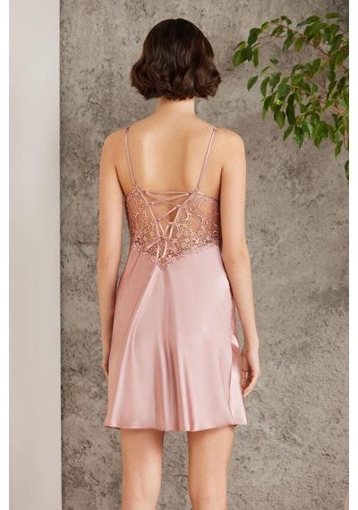 Pierre Cardin 6000 Saten Gecelik Sabahlık Pijama Takım Şort Takım 6'lı Gelin Çeyiz Seti 001