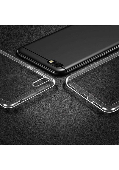 Noktaks - Xiaomi Uyumlu Xiaomi Redmi 6a - Kılıf Şeffaf Soft Slim Fitt Süper Silikon Kapak T8314 Şeffaf