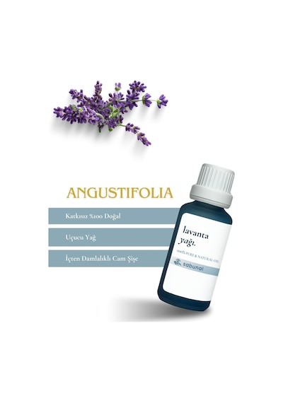 Sabunal Lavanta Yağı 100 ML - Aromaterapi ve Bakım Yağı