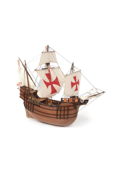 Occre 12010 1/50 Ölçek, Santa Maria, 53 Cm. Yelkenli İspanyol Keşif Gemisi, Ahşap Model Kiti