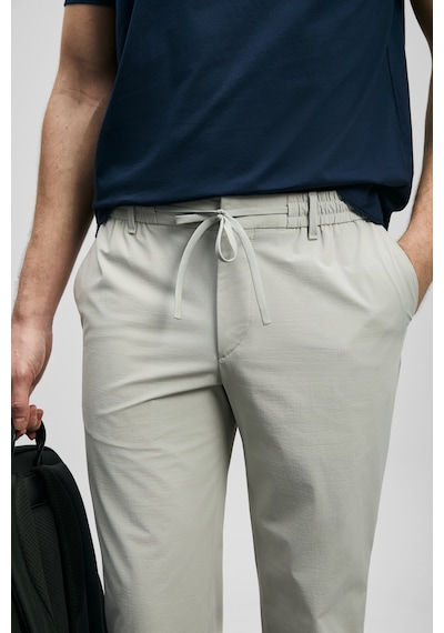 Lufian Daxon Smart Erkek Chino Pantolon Slim Fit Taş Taş 111190359100190