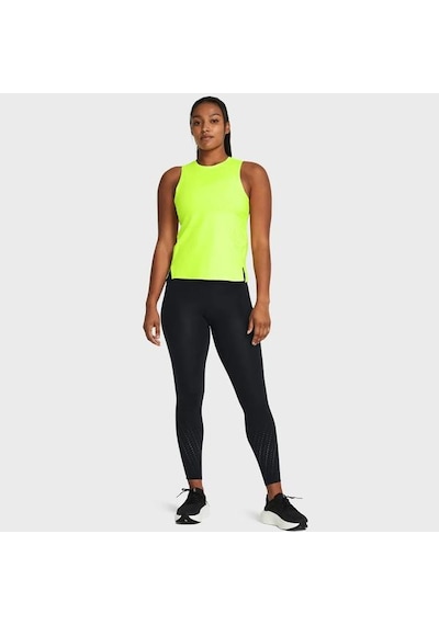 Under Armour Launch Elite Ankle Kadın Siyah Polo Yaka Tişört