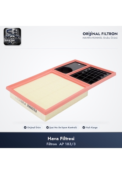 Filtron Ap183/3 Hava Filtresi - Golf 5-6 / Polo 4-5 / Octavia 2