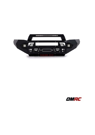 Toyota Hilux 2011-2015 Uyumlu Araca Özel Dakar Ön Tampon