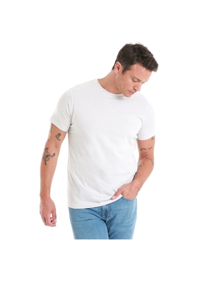 Hatemoğlu Gri Regular Fit Düz 100% Pamuklu Bisiklet Yaka Tişört 35353022c003 Ag1 Gri
