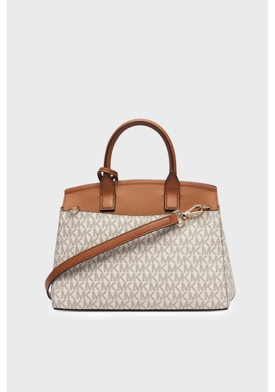 Michael Kors Logolu Çıkarılabilir Askılı Çanta 30t6gx7s1b149 Kadın Çanta 30t6gx7s1b 149 Ekru