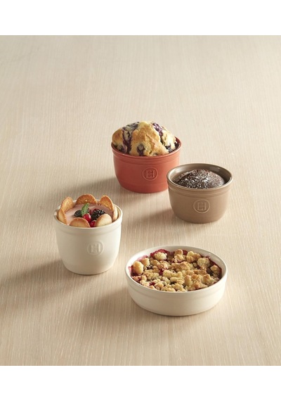 Ayrex Emile Henry Ramekin Fırın Kabı 9 Cm Ekru/clay Diğer