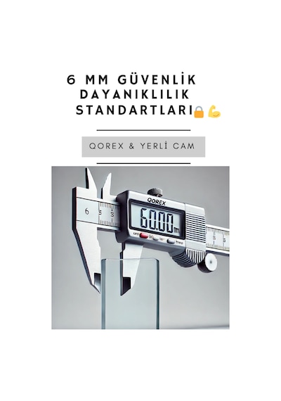 - Lamine Film Koruyucu - Füme Nervürlü 6mm Camlı Duşakabin - Türkiye De İlk Dağılmaz Diğer