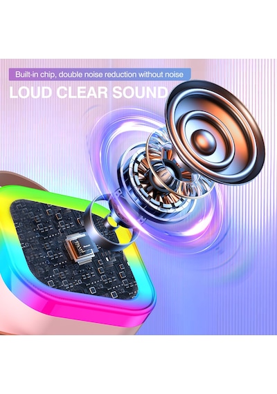Mini Taşınabilir Bluetooth Karaoke Hoparlör Kablosuz Mikrofon Ses Bombası