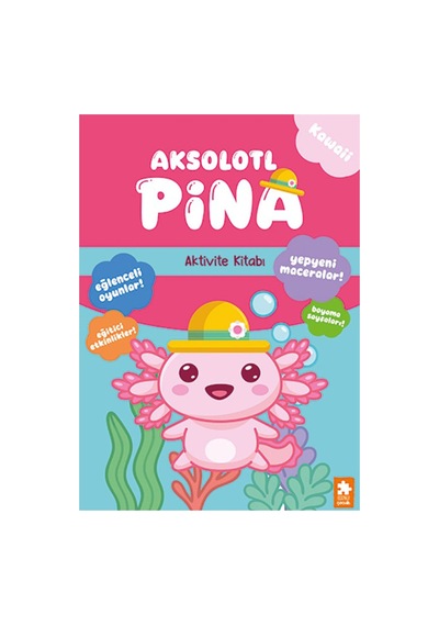 Kawaii Aktivite Kitapları 4 Çeşit - 8 Adet Tarı