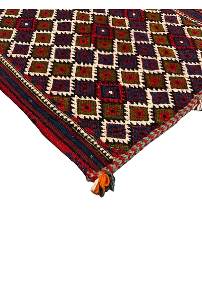El Dokuma Fethiye Cecim Heybesi 53x146 Kök Boya Renkli %100 Yün Heybe