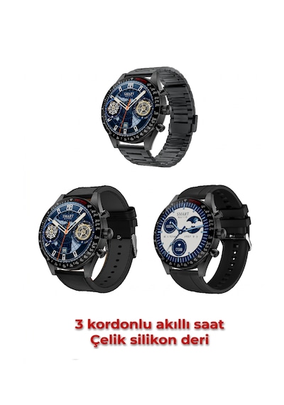 Vwar SK33 Pro 47 MM Kalobee Akıllı Saat (İthalatçı Garantili) + 3 Kordon