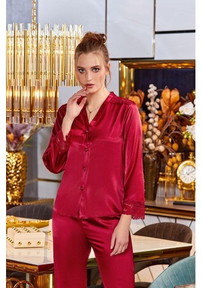 Jeremi S300 Saten Brodeli 6li Set-siyah Siyah