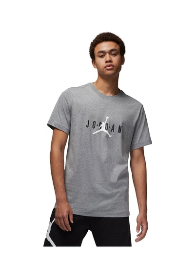 Nike Jordan Air Stretch Short Sleeve Tee Mens T-shirt Erkek Günlük Tişört Gri
