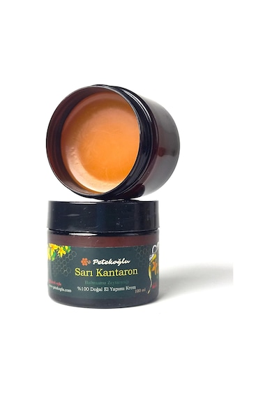 100ml El Yapımı Sarı Kantaron Çiçeği Yağı Zeytinyağı Balmumu Bakım Onarım Kremi