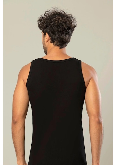Erdem Erkek Kaşkorse Kare Yaka Askılı Atlet 1128 - 3 Adet 001
