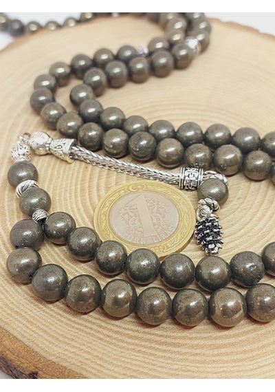 Pirit Taşı 99luk Tesbih 8mm 2916 Çok Renkli