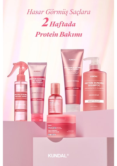 Yoğun Onarıcı Durulanmayan Bakım Kremi Kundal Protein Bonding No Wash Treatment 50ml Leather Iris