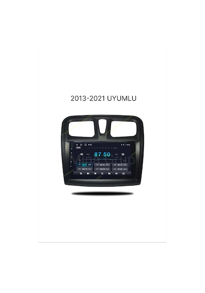 Snp Serisi Renault Clio Symbol 2013 - 2021 Uyumlu 4-64gb Hafıza Multimedya Sistemi Ve Geri Görüş Kamerası 9"