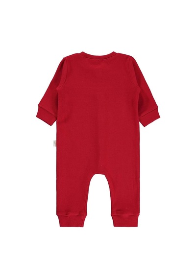 Xmlbayiciniz Baby Erkek Bebek Zıbını, Düz Basic, 6-9 Ay, Kırmızı Çok Renkli