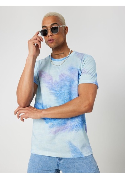LOFT Regular Fit Erkek Tshirt K.kol Lf2032162 Q1.v1 Açık Mavi