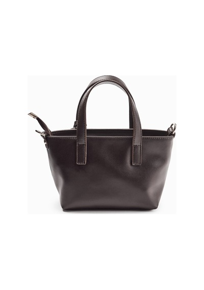 Molene Kahverengi Püskül Detaylı Mini Tote Çanta
