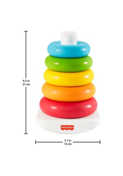 Fisher-price Doğa Dostu Renkli Halkalar