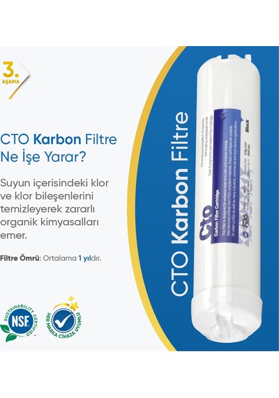İnline Su Arıtma Filtresi 5'li Takım