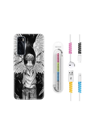 Vivo Y70 Kılıf Kablo Koruyuculu Angel 1883