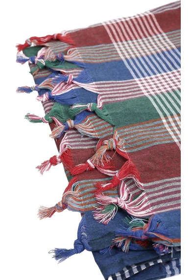 200x200 Cm Büyük Boy Sofra Bezi Piknik Masa Örtüsü Çok Renkli