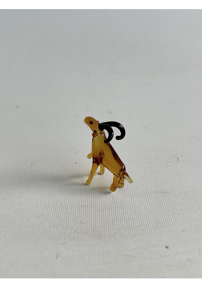 El Yapımı Mini Murano Cam Koç Biblo A139-01