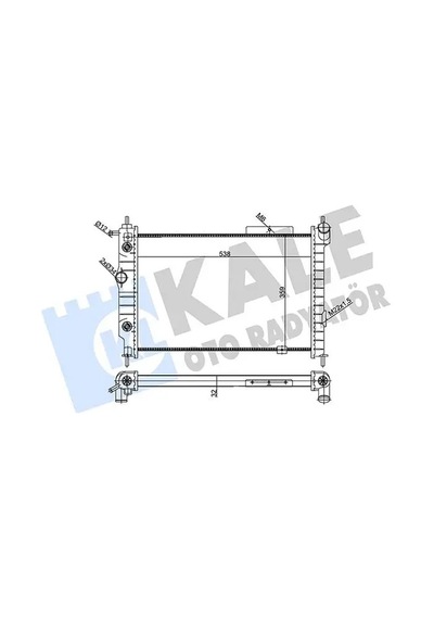 Kale 356995 Motor Radyatoru 1300111 1300132 52456308