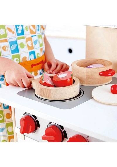 Hape Oyuncak Pişirme Ve Servis Seti Çok Renkli